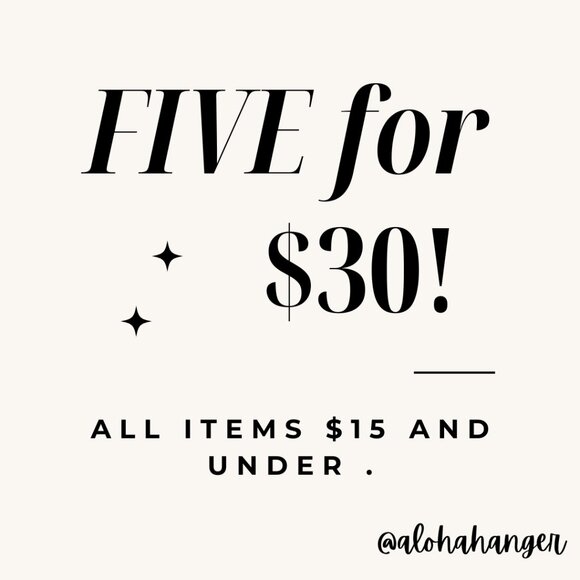 5 for $30 SALE! Filter by price! - Picture 1 of 1